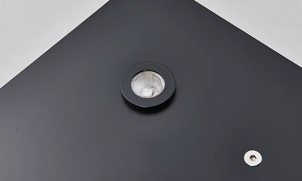 Chuveiro Embutido de Teto Lumière Cascata LED com Controle – Royale - Preto Fosco Matte