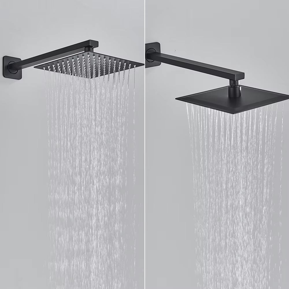 Chuveiro de Parede Preto Monocomando Ducha Quadrada – Victoria Palais